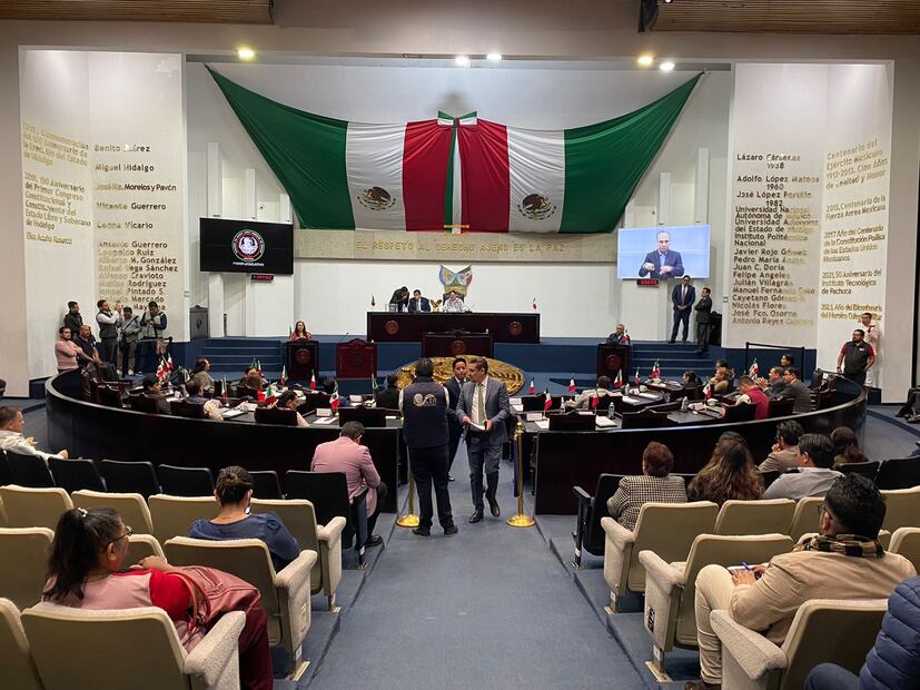 Congreso de Hidalgo aprueba licencia para diputado vinculado a narcomenudeo | Foto: Giovanny Flores
