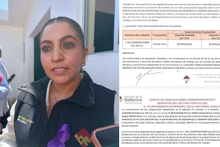 Cancelan contrato por posible conflicto de interés en Mineral de la Reforma