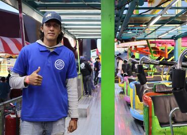 Tras bastidores de la feria de Pachuca, la vida de Bryan da giros en el ‘ratón loco’