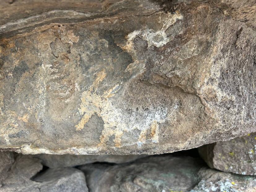 Descubren impresionante conjunto de pinturas rupestres en Alfajayucan | Foto: Turismo Hidalgo