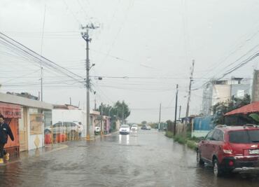 Lluvias inundan fraccionamientos del sur de Pachuca y Mineral de la Reforma