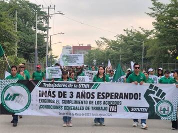 UTHH cumple tres días de paro laboral; más de 3 mil 200 estudiantes afectados