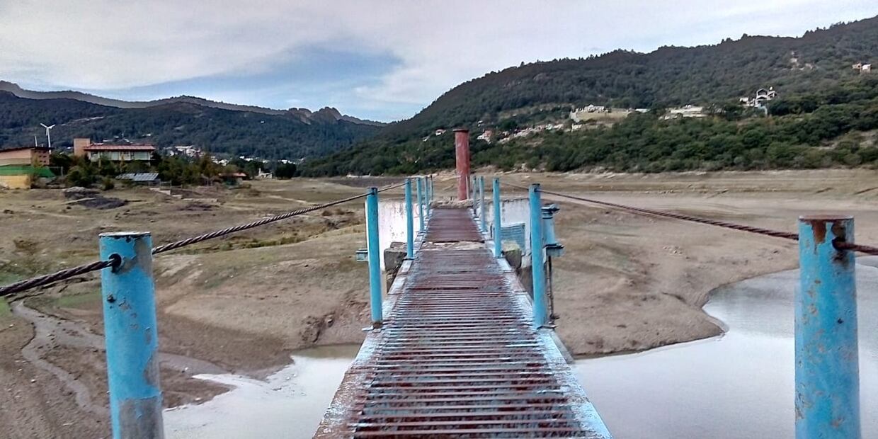 Nunca antes había estado tan seca la presa de la estanzuela los vecinos y habitantes afectados señalan que esta es la peor sequía de las últimas décadas.