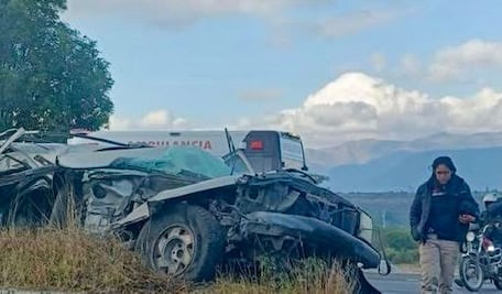 Accidente en la Progreso–Ixmiquilpan deja al menos dos lesionados