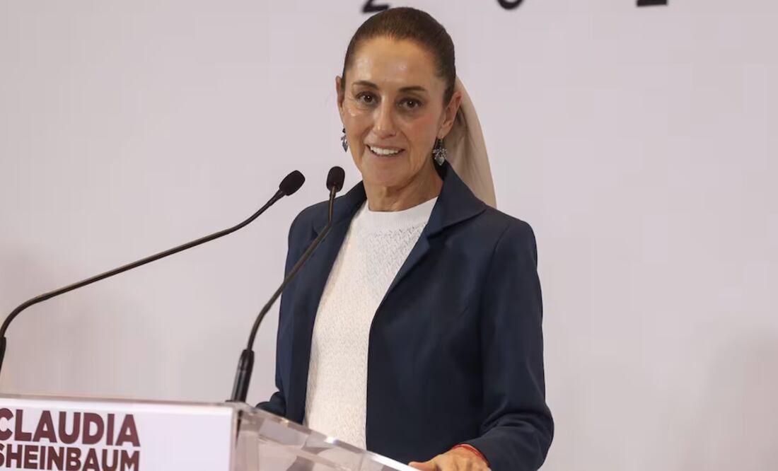 La virtual Presidenta electa, Claudia Sheinbaum Pardo. Yaretzy M. Osnaya | El universal