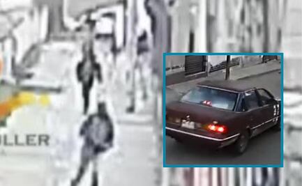 Circula video que muestra el escape de los asesinos de chofer en la México-Pachuca