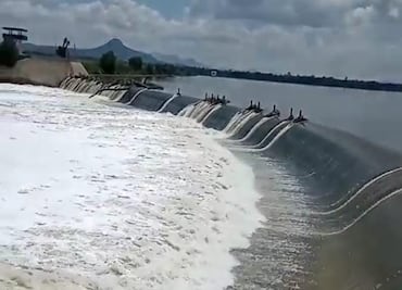 Hidalgo en alerta por lluvias intensas; presas alcanzan niveles críticos y Tula teme inundaciones
