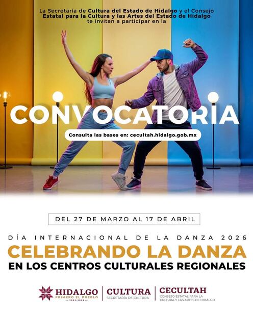 Danza busca escenarios en Hidalgo; abren convocatoria para presentaciones en municipios | Cortesía: Cultura Hidalgo