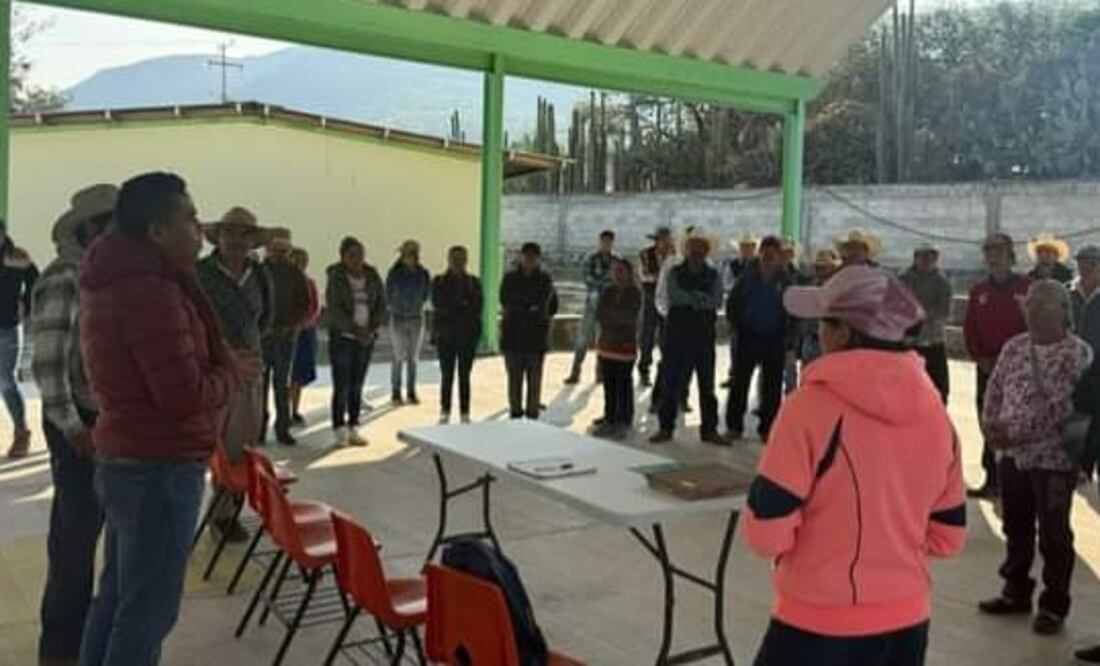 La comunidad de Cerro Azul, Alfajayucan, colinda con el municipio de Chilcuautla | Foto: Especial