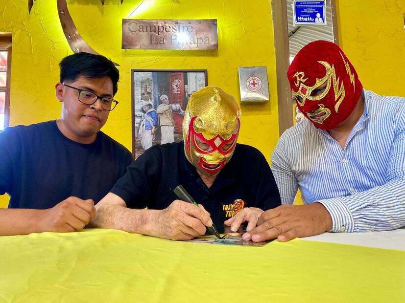 Fray Tormenta tiene 81 años de edad y es originario de Cieneguillas, en San Agustín Metzquititlán, Hidalgo I Foto: Luis Soriano