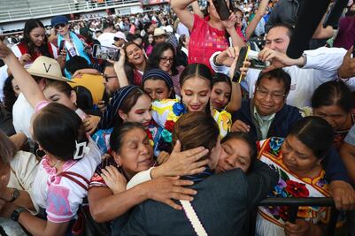 Señala presidenta de México que en México, en 6 años, salieron de la pobreza 13.5 millones de personas