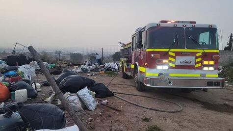 Incendio en recicladora de El Huixmí es controlado sin heridos