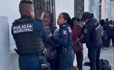 Detienen en Pachuca a dos adultos que agredían a automovilistas mientras pedían dinero en semáforos