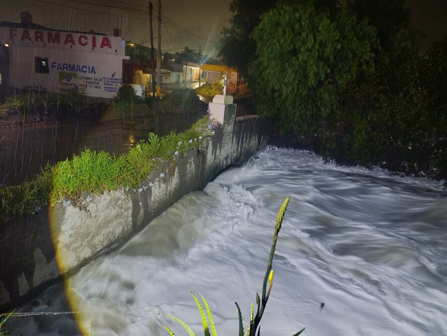 Río Salado I Foto: Protección Civil y Bomberos Municipal de Tezontepec de Aldama