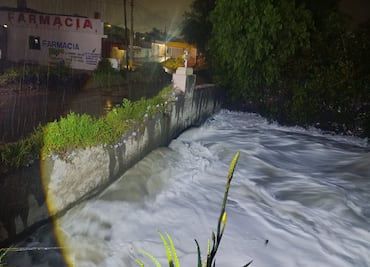 Activan semáforo rojo en Tezontepec de Aldama por aumento del río Tula