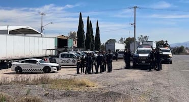 Despliegan operativo en bodega de Huichapan tras asesinato de elemento de la Guardia Nacional