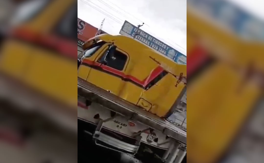 Segundo accidente del día en el corredor vial de San José, Tulancingo | Captura de video