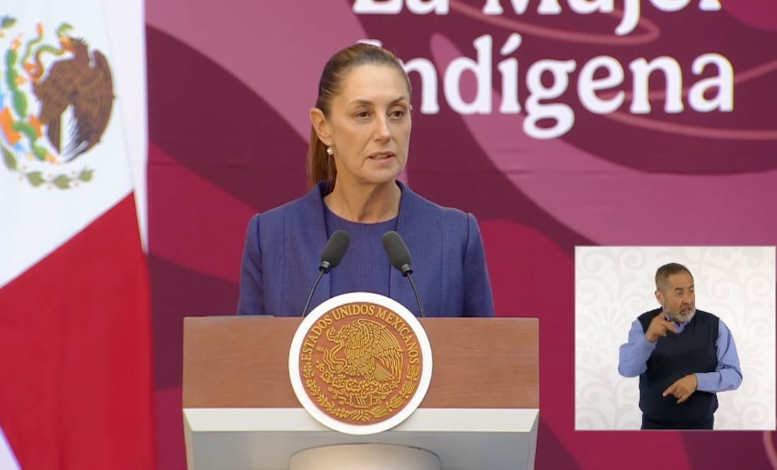 Claudia Sheinbaum I Foto: Toma de video