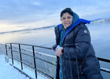 ¿Cómo está su matrimonio? Victoria Ruffo viajó hasta Noruega para visitar a Omar Fayad