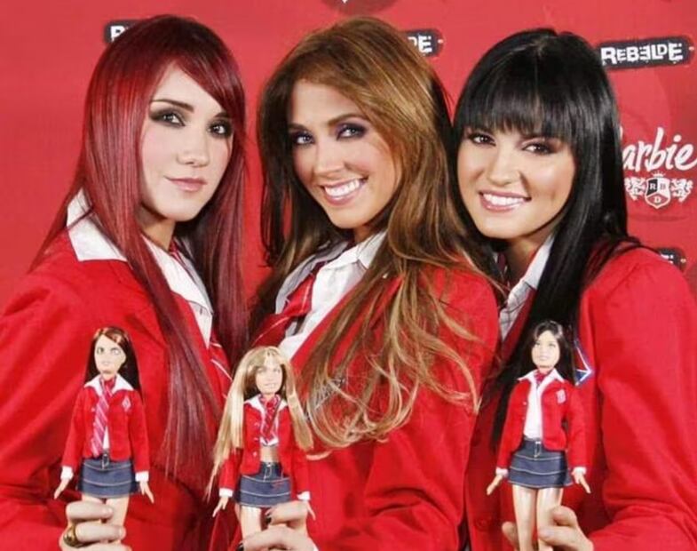 Colección de RBD con Barbie en 2007 | Facebook: Barbie Bolivia Oficial