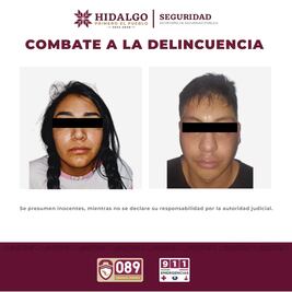 Detienen en Tizayuca a presuntos extorsionadores ligados a banda delictiva