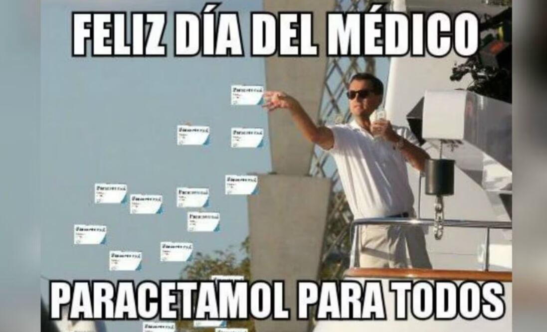 Con memes festejan el Día del Médico
foto:especial