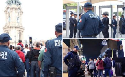 Más de 5 mil elementos de la policía resguardarán la seguridad durante los festejos patrios