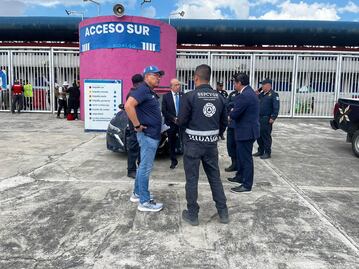 Protección Civil realiza operativo en el estadio Hidalgo previo a Tuzos vs Chivas 