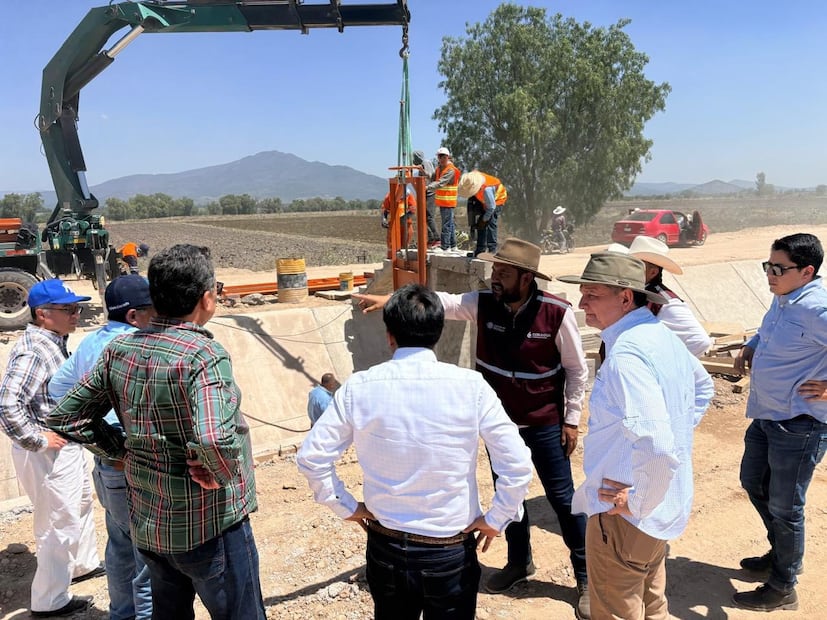 Obras de riego presentan fallas y retrasos en Hidalgo | Foto: especial