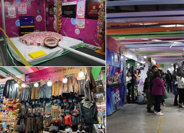 Zona comercial de la Feria San Francisco, un espacio lleno de productos, servicios y tradición