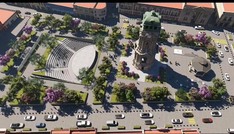 Jorge Reyes revela proyecto para la Plaza Independencia de Pachuca
