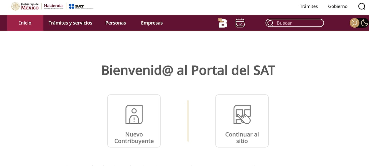 SAT  I Foto: captura de pantalla