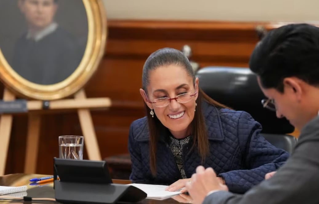 Llamada de Claudia Sheinbaum con Donald Trump. Foto: @Claudiashein