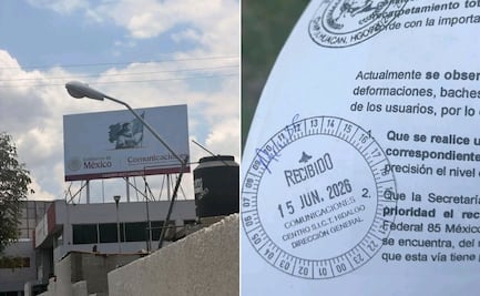 ¡Ya basta de parches! Con firmas en mano, exigen a la SICT rehabilitar la México-Laredo en Chapulhuacán
