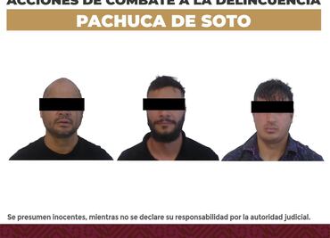 Detienen a banda venezolana dedicada al robo con violencia en Pachuca