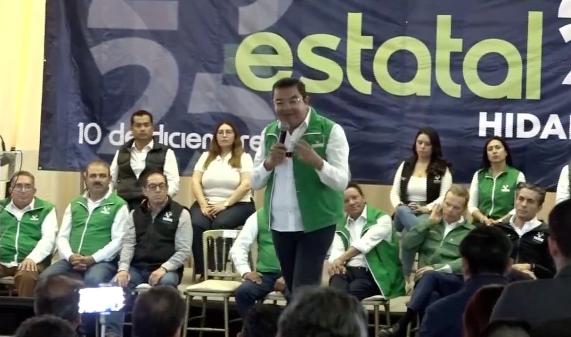 Foto: Toma de video FB Partido Verde Ecologista de Hidalgo