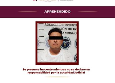 Detienen a presunto implicado en doble homicidio en Singuilucan; uno de los coacusados ya fue sentenciado