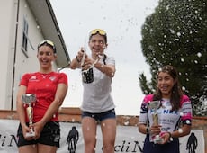 Andrea Paredes logró podio en Italia