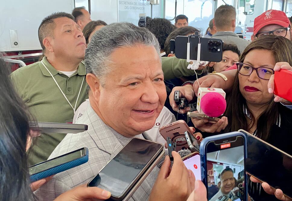 Julio Menchaca, gobernador de Hidalgo I Foto: Luis Soriano