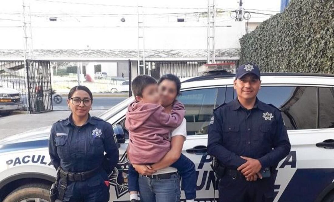 Un menor de edad que fue reportado como sustraído de casa de sus familiares, logró ser recuperado por agentes de Mineral de la Reforma