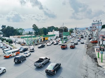 Se intensifica el tráfico en Tulancingo por las fiestas decembrinas