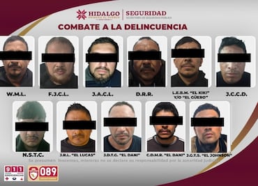Cae célula delictiva en Atotonilco de Tula; 23 detenidos con armas, drogas y órdenes de aprehensión