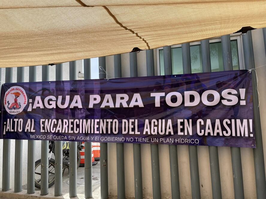 tegrantes de Antorcha Campesina piden a Caasim se respete acuerdos | Foto: Especial