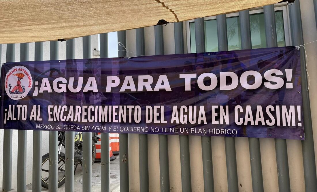 tegrantes de Antorcha Campesina piden a Caasim se respete acuerdos | Foto: Especial