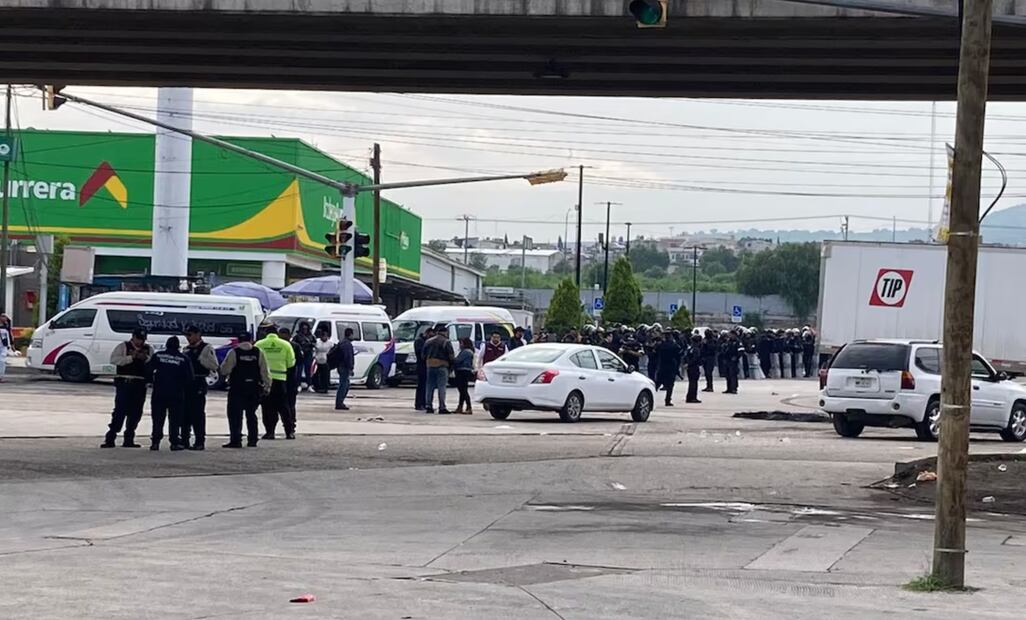 Choferes levantan bloqueo en la México-Pachuca; denunciaron un ataque armado y exigen mayor seguridad |Foto: Especial