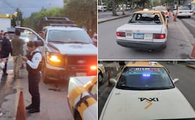 Reportan intento de asalto y disparos contra taxista en Pachuca  