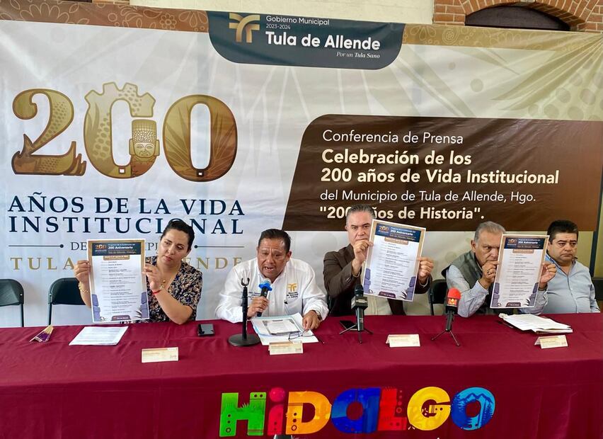 Esperan 4 mil visitantes para la celebración del bicentenario de Tula | Foto: Especial