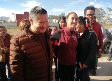 Sheinbaum fortalece lazos políticos en Tulancingo rumbo a la presidencia