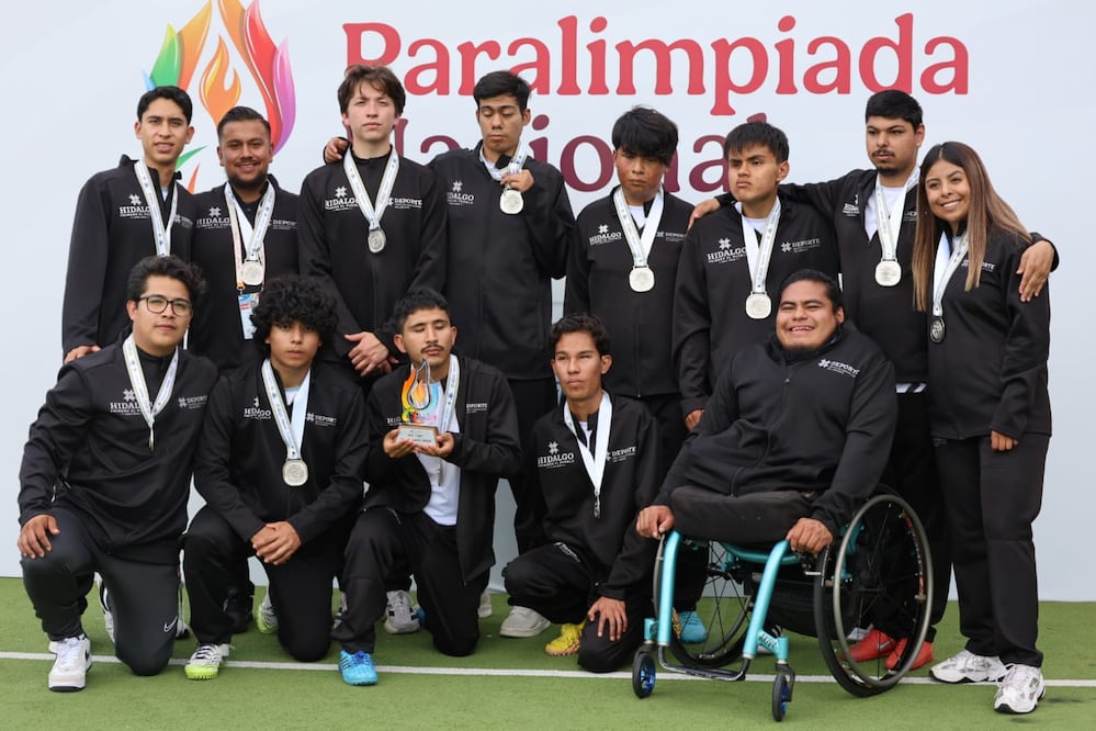 Hidalgo culminó su participación en la Paralimpiada Nacional 2026 I Foto: Cortesía
