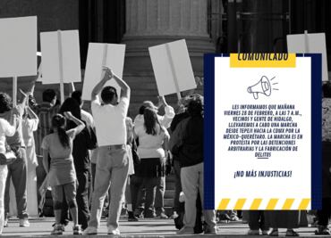 Anuncian bloqueo en Tepeji del Río; avanzarán por autopista México - Querétaro